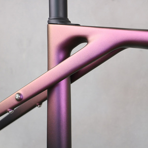 <span class=keywords><strong>Tantan</strong></span> จานเฟรมคาร์บอนเบรคจักรยานกรวดเต็มซ่อนสายส่วนจักรยานคาร์บอนไฟเบอร์ T1000 T47 700 * 50C udh frameset GR208 - Product Image 5