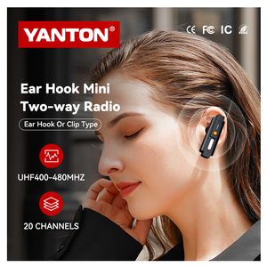 Mini Transceptor Bidireccional para Radio con Auricular para Restaurantes, Deportes al Aire Libre y Supermercados - Product Image 1