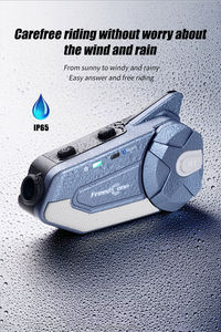 Intercomunicador <span class=keywords><strong>Bluetooth</strong></span> para Motocicleta R1 Pro FreedConn con Grabador, Compatible con Tarjeta de Memoria de 256G y Cámara de 2K para Motocicletas - Product Image 4