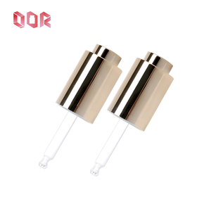 Flacon pharmaceutique de 1 oz à fond épais et brillant, avec compte-gouttes électroplaqué et bouchon à vis, directement de l'usine - Product Image 6