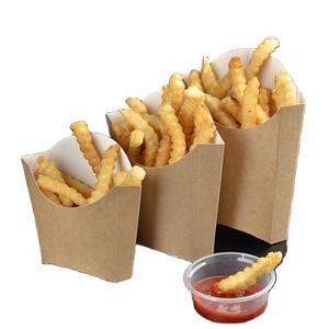 Custom Design Paper Food Chips Boxes And French Fries Packaging