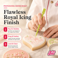 Outil à modeler les gâteaux Cookie Scribe Needle 12cm à double tête pour la pâtisserie artistique, le fondant, le glaçage royal et la décoration de gâteaux OEM