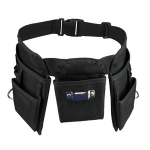 Custom Portable Multifunctional Waist Pocket Belt <b>Small</b> Electrical Tool Kit Durable Canvas Storage Maintenance <b>Bag</b> Zipper - Product Image 2
