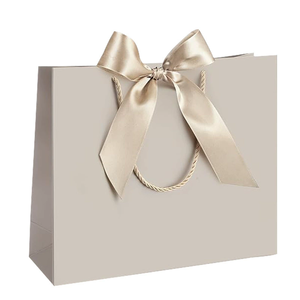 Reusable Luxury Paper Gift <b>Bag</b> Simple Frame Appearance Handcraft <b>Small</b> Business Shopping <b>Bags</b> Personal Logo <b>Bag</b> with Gold Edge - Product Image 6