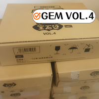 Jeu de cartes à collectionner PTCG chinois simplifié authentique - GEM PACK VOL4 (Gem4) - Boîtes de boosters de cartes de collection PTCG authentiques