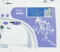 Machine à coudre domestique informatisée automatique pour l'embroidery de logos sur les t-shirts, pour un usage domestique