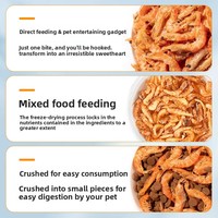 Friandises lyophilisées Conghui au krill pour chats et chiens, emballage frais en baril, toutes phases de vie, vente en gros, directement de l'usine, personnalisables, modèle 2023