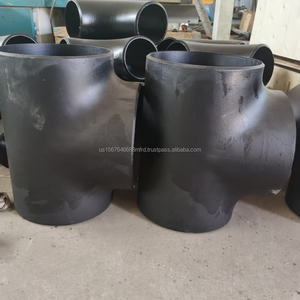 ข้อต่อเหล็กกล้าคาร์บอนแบบข้อศอก 90 องศา รุ่น WPC 45 ตามมาตรฐาน ASTM A234 สำหรับโรงงาน - Product Image 4