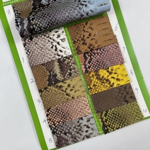 Hot bán rắn <span class=keywords><strong>Python</strong></span> mô hình dập nổi tổng hợp giả da căng vải túi xách ghế sofa Hàng may mặc màn màu đồ nội thất - Product Image 4