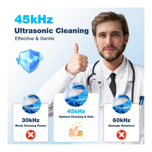 Nettoyeur dentaire électrique de haute qualité 45 kHz à 3 modes, nettoyeur ultrasonique pour appareils dentaires, pour la désinfection et la <span class=keywords><strong>stérilisation</strong></span> - Product Image 4