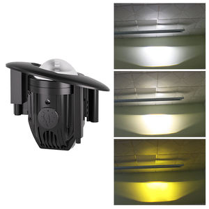 Lentille de projecteur de voiture de 2.0 pouces Bi Led antibrouillard lentille de lumière jaune pour <span class=keywords><strong>Honda</strong></span> Bi Led antibrouillard/feux de conduite 3 couleurs feux de croisement - Product Image 4