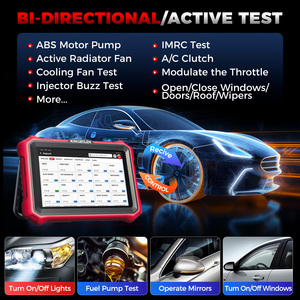 เครื่องมือวิเคราะห์ยานยนต์ Kingbolen K8 PRO ระบบเต็มรูปแบบ OBD2 สำหรับ Android 12V รับประกัน 2 ปี บริการรีเซ็ต 34 รายการ ฟรี - Product Image 3