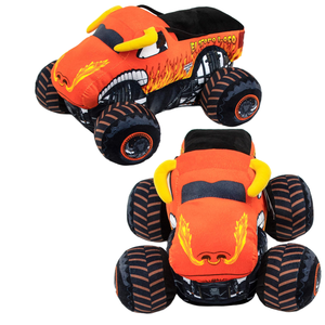 Peluche personalizado de coche de peluche, supersuave, poliéster, microfibra, Monster Jam, peluche de <span class=keywords><strong>El</strong></span> <span class=keywords><strong>Toro</strong></span> Loco, almohada para amigos - Product Image 2