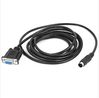 Maßgefertigtes DB9-Stecker auf 8-Pin Mini-DIN-Adapterkabel RS232 Seriell 4-6-8-9 Pin DB9-Stecker Mini-DIN 4-PIN-Stecker