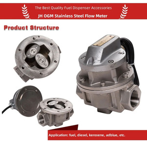 Medidor de flujo de combustible de engranaje ovalado de acero inoxidable OMG repetible y duradero para Estación de Servicio de coche dispensador <span class=keywords><strong>AdBlue</strong></span> - Product Image 6
