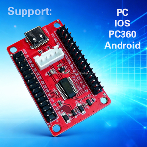 Carte USB d'encodage pour PC, PS3, iOS, Android, contrôleur sans délai, XBOX360, joystick de vibration SANWA <span class=keywords><strong>Arcade</strong></span>, console - Product Image 1