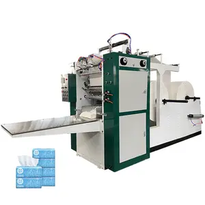 Best price automatic facial tissue machinery face facial tissue paper folding making machine with one year warranty