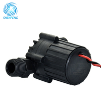 Pompa sentrifugal Mini DC tanpa sikat 12v 24v untuk pemanas air