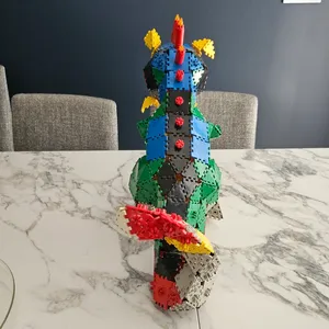 Giocattolo da costruzione vintage anni '80 Zaks Dragon - Product Image 2