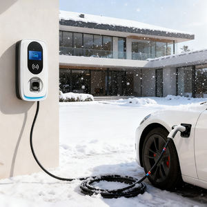 Station de recharge murale pour véhicules électriques AC, compatible OCPP1.6 GB/T CCS2, chargeur rapide AC pour maison. - Product Image 6