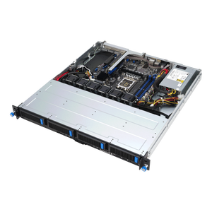 Serveur rack 1U As US RS300-E12-PS4 Intel <span class=keywords><strong>Xeon</strong></span> E-2400 avec 4 DDR5 ECC UDIMMs, 4 NVMe, 1 M.2 - En stock - Product Image 3