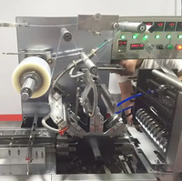 Máquina de embalaje de celofán de caja de jabón, máquina de embalaje de película plástica ampliamente utilizada