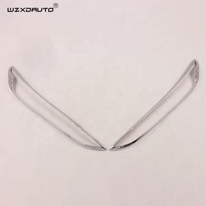 ABS Cromato Esterno Testa Copertura Della Lampada Della Luce Trim Per <span class=keywords><strong>Kona</strong></span> 2018 WZXD Accessori - Product Image 6