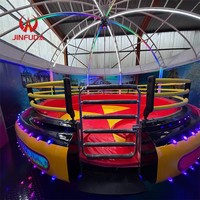 Attrazione Disco Tagada Certificata CE 2026 per 20 Passeggeri con Luci LED Arcobaleno e Sistema Musicale Integrato per Divertimento all'Aperto nei Carnevali