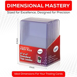 Personalizada Super Clear Seller Custom Plastic Hard Game Poke <span class=keywords><strong>Monn</strong></span> Card Top Loaders Sleeves Sports Trading 35PT Card Toploader - Product Image 5