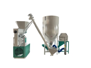 Simple <b>Chicken</b> Cow Pig <b>Feed</b> Corn Hammer Simple <b>Pellet</b> <b>Feed</b> Production Line Machine Line - Product Image 2