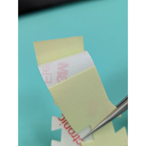 Découpage à chaud rouleau de film de coton adhésif acrylique double face grands autocollants patch - Product Image 1