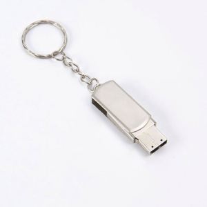 แฟลชไดรฟ์ USB 2.0 แบบหมุนได้  ขนาด 64 GB  4GB 8GB 128 GB  พร้อมอินเทอร์เฟซโลหะแบบหมุนได้ - Product Image 4