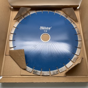 ใบเลื่อยตัดหินแกรนิต Midstar Arix ขนาด 400 มม. คมกริบพิเศษ เงียบ ไร้เสียงรบกวน เชื่อมด้วยเลเซอร์ รองรับการผลิตแบบ OEM ตามความต้องการ - Product Image 1