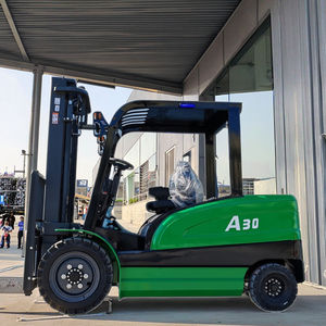 Montacargas Contrabalanceado de Nueva Marca, Capacidad de Carga de <span class=keywords><strong>3</strong></span> Toneladas, Montacargas Eléctrico Hidráulico con Batería de Litio, Altura de Elevación de 4500 mm, CE - Product Image 1