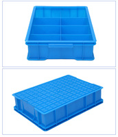 Boîtes de rangement étanches en plastique de taille personnalisée avec étui séparateur Boîtes de produits en plastique