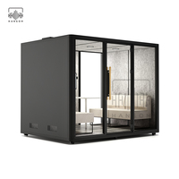 Vidéoconférence Cabine de bureau Cabine pour fumeurs Cabine insonorisée privée Pod de réunion acoustique