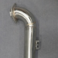 Système d'échappement avant droit personnalisé de 3 pouces en acier inoxydable de 1,5 mm d'épaisseur pour M2 G87 3.0T 2021-2024 S58B30A