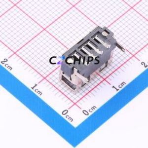 10.0 HCHTZB6.3 USB Connector SMD Connector ( Connector Type: Type-A )( Protocol Standard: USB 2.0 )( Gender: Female ) - Product Image 2