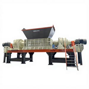 Trituradora de metal de doble eje Trituradora de hierro de <span class=keywords><strong>chatarra</strong></span> para alambre de acero - Product Image 1