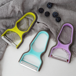 Éplucheur de légumes et de fruits avec poignée confortable, gadget de cuisine - Product Image 2