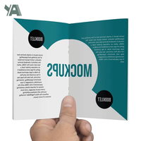 Carpeta de Archivo y Tarjetas de Visita Personalizadas con Laminación Brillante en Relieve, Cartón con un Bolsillo, Impresión Digital