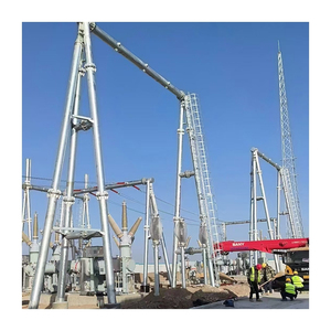 Kết cấu thép hình ống mạ kẽm cho trạm biến áp tháp Viễn Thông lưới cột Viễn Thông tháp & phụ kiện - Product Image 6