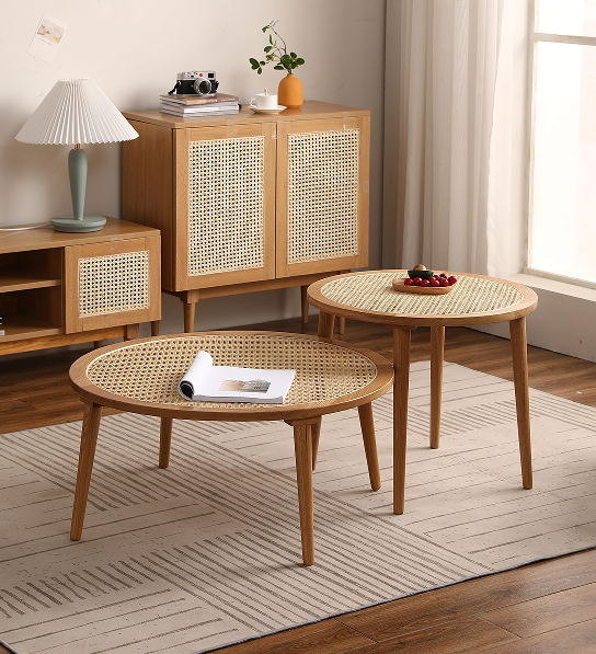 round coffee table set