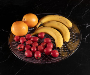 High Quality Luxury Clear <strong>PP</strong> Plastic Plate Stand Eco-Friendly Hotel Dessert Fruit <strong>Serving</strong> <strong>Tray</strong> Design Non-Toxic American Style - Product Image 5