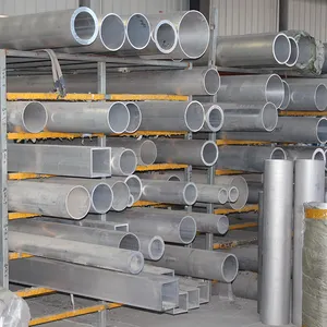 Steel Supplier Anodized Aluminium 6061 T6 Square Round Pipe 6063 Aluminium Tube