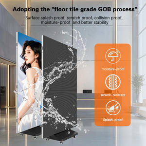 Écran d'affichage <span class=keywords><strong>LED</strong></span> double face à trois volets, machine publicitaire pliable, écran pliable pour les événements, pour les centres commerciaux - Product Image 3