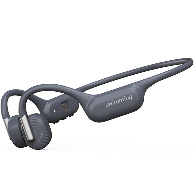 Cross-Border Private Model B18 Bone Conduction Headphones Comfortable Long-Wear Open-Ear Running Swimming Sports Headphones LED