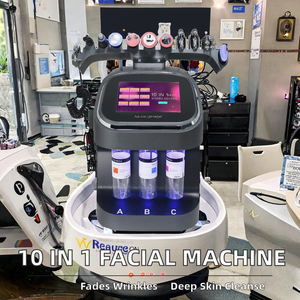 Máquina de Hidrodermoabrasión 10 en 1, Peeling Acuático, Hidro-Oxígeno Facial, Limpieza Profunda Facial, Máquina de H2o2 para Uso Comercial - Product Image 2