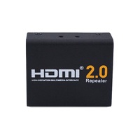 Mini 4K*2K HDMI-Compatible 2.0 Repeater 4K 60Hz Extender 3D 18Gbps Penguat Sinyal Booster Adapter untuk PS4 HDTV PC Monitor