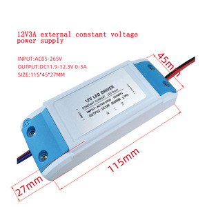 DJYOKE 12V 3A/75*38 External Constant Voltage 220V <strong>Single</strong> Switching <strong>Power</strong> Supply 36W Touch <strong>Switch</strong> for Lamp Strip 09 - Product Image 5